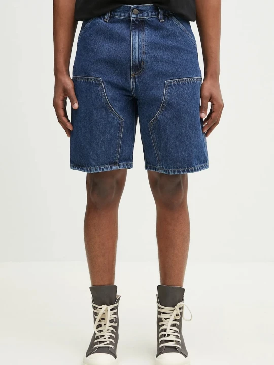 Zdjęcie produktu Carhartt WIP szorty jeansowe bawełniane Double Knee Short