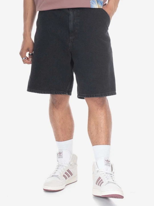 Zdjęcie produktu Carhartt WIP szorty jeansowe bawełniane Single Knee Short