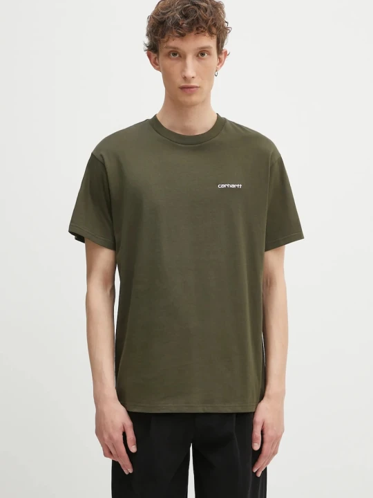 Zdjęcie produktu Carhartt WIP t-shirt bawełniany S/S Script Embroidery T-Shirt