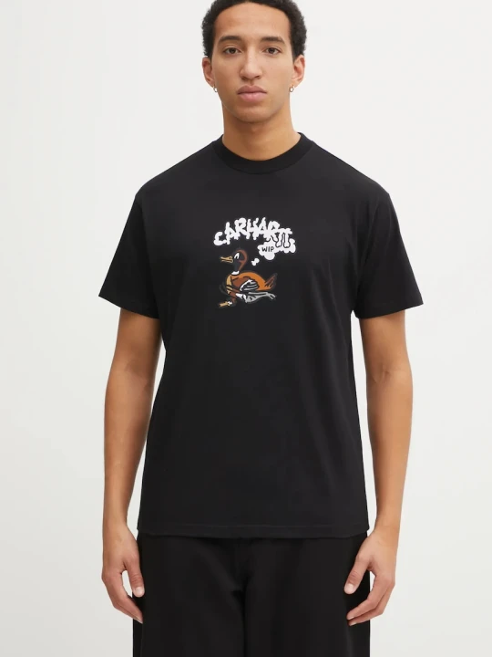 Zdjęcie produktu Carhartt WIP t-shirt bawełniany SS Duck Duck T-Shirt
