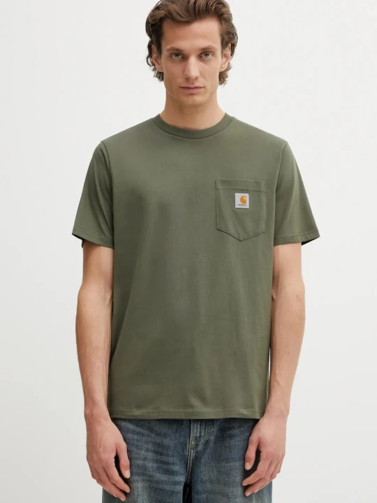 Zdjęcie produktu Carhartt WIP t-shirt bawełniany SS Pocket T-Shirt