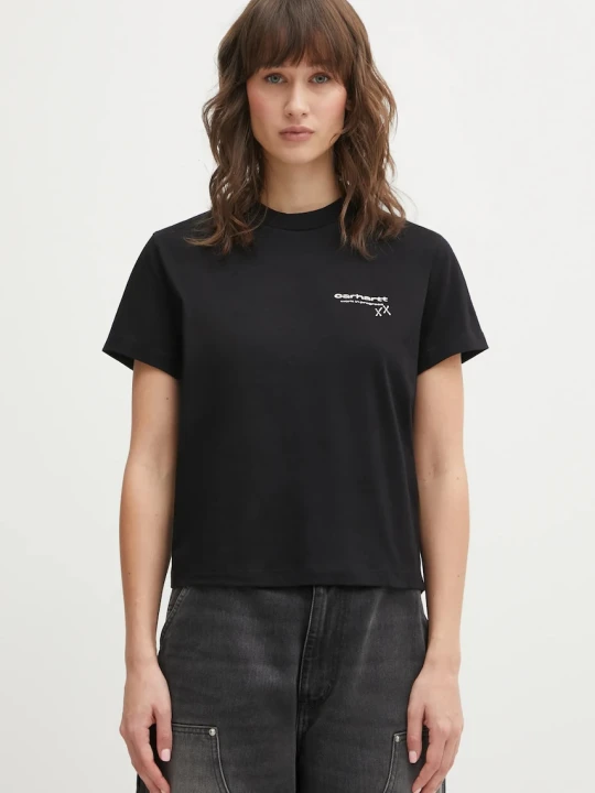 Zdjęcie produktu Carhartt WIP t-shirt bawełniany W SS Garble T-Shirt
