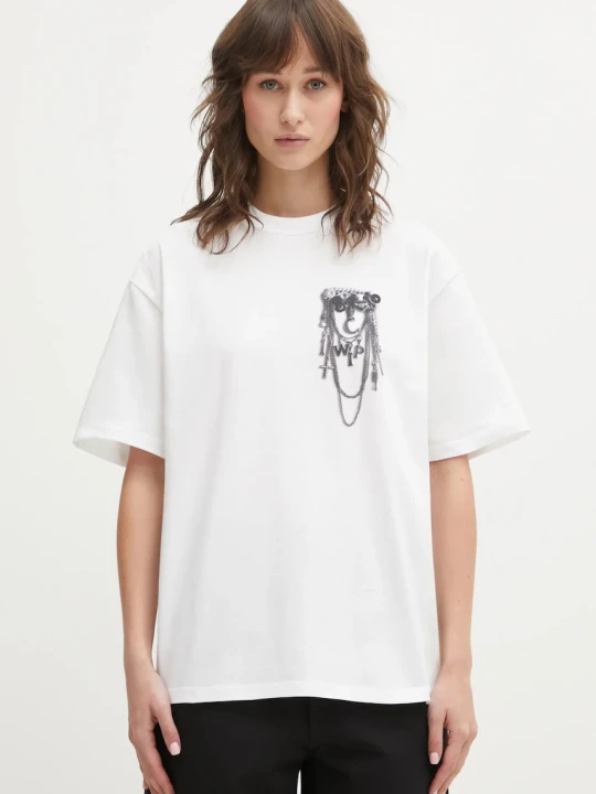 Zdjęcie produktu Carhartt WIP t-shirt bawełniany W SS Inverted Charm T-Shirt