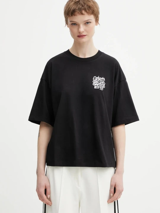 Zdjęcie produktu Carhartt WIP t-shirt bawełniany W SS Signet T-Shirt