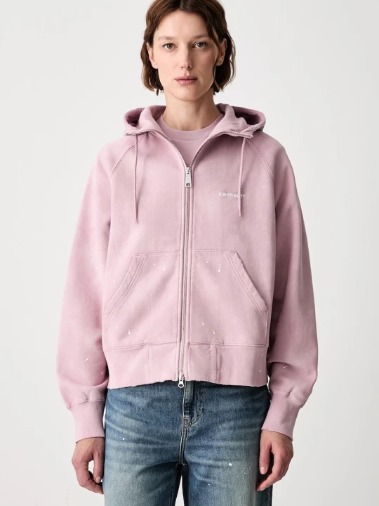 Zdjęcie produktu Carhartt WIP W Hooded Painter bluza rozpinana bawełniana damska
