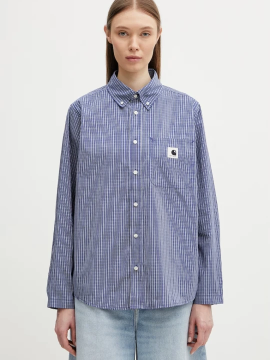 Zdjęcie produktu Carhartt WIP W' L / S Groff Shirt koszula bawełniana damska