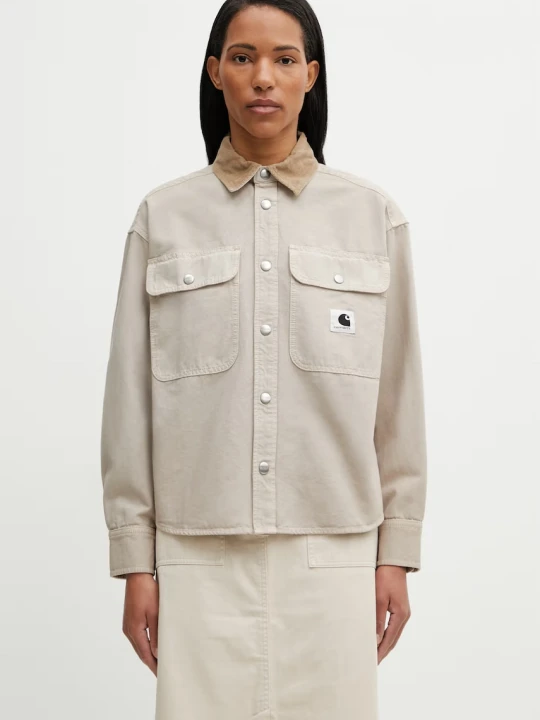 Zdjęcie produktu Carhartt WIP W' Prescott Shirt Jac kurtka przejściowa damska bawełniana