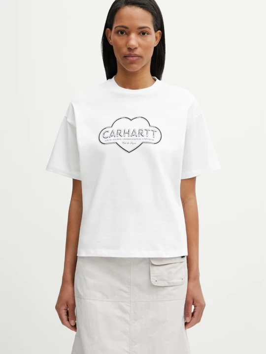 Zdjęcie produktu Carhartt WIP W' S / S Cloud Heart T-Shirt T-shirt bawełniany damski
