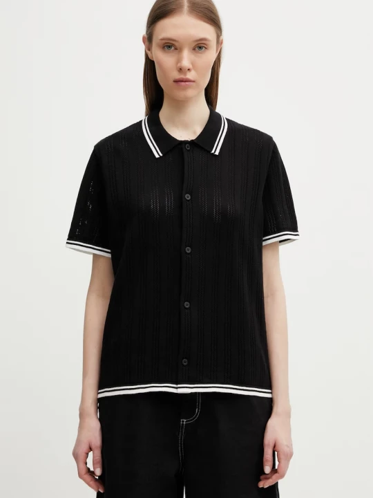 Zdjęcie produktu Carhartt WIP W’ S / S Ramsey Knit Shirt koszula bawełniana damska
