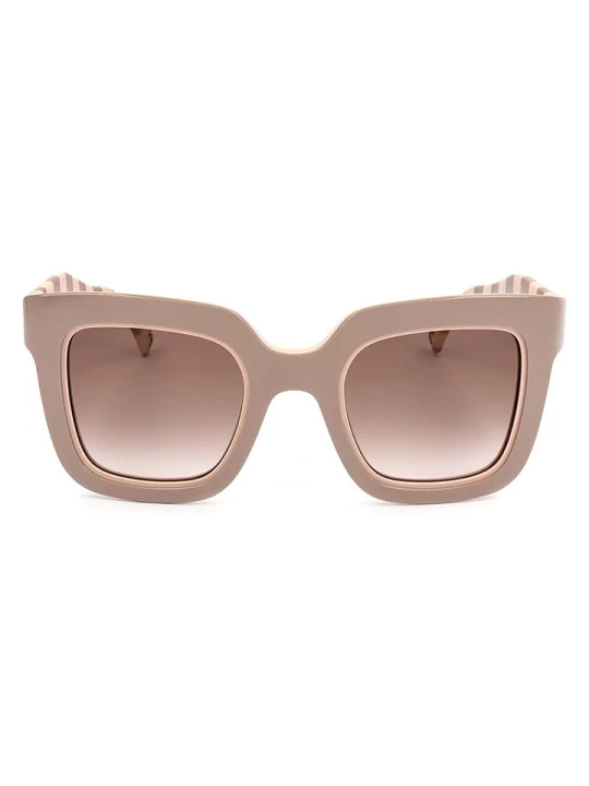Zdjęcie produktu Carolina Herrera Damskie okulary przeciwsłoneczne w kolorze beżowym rozmiar: 50