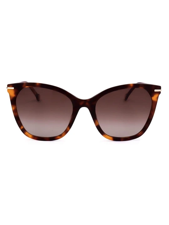 Zdjęcie produktu Carolina Herrera Damskie okulary przeciwsłoneczne w kolorze brązowym rozmiar: 56