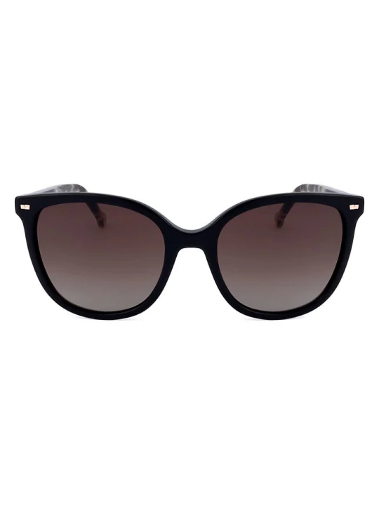 Zdjęcie produktu Carolina Herrera Damskie okulary przeciwsłoneczne w kolorze czarno-brązowym rozmiar: 55