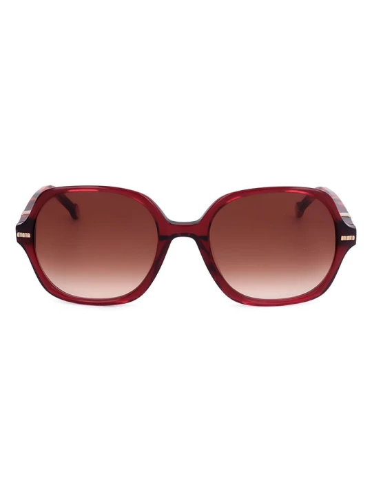 Zdjęcie produktu Carolina Herrera Damskie okulary przeciwsłoneczne w kolorze czerwonym rozmiar: 55