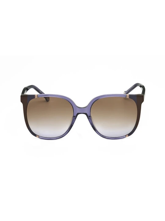Zdjęcie produktu Carolina Herrera Damskie okulary przeciwsłoneczne w kolorze fioletowo-jasnobrązowym rozmiar: 57