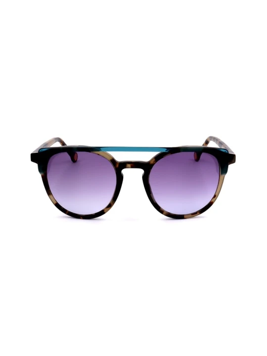 Zdjęcie produktu Carolina Herrera Damskie okulary przeciwsłoneczne w kolorze fioletowym ze wzorem rozmiar: 51