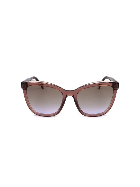 Zdjęcie produktu Carolina Herrera Damskie okulary przeciwsłoneczne w kolorze jasnobrązowo-szarym rozmiar: 55