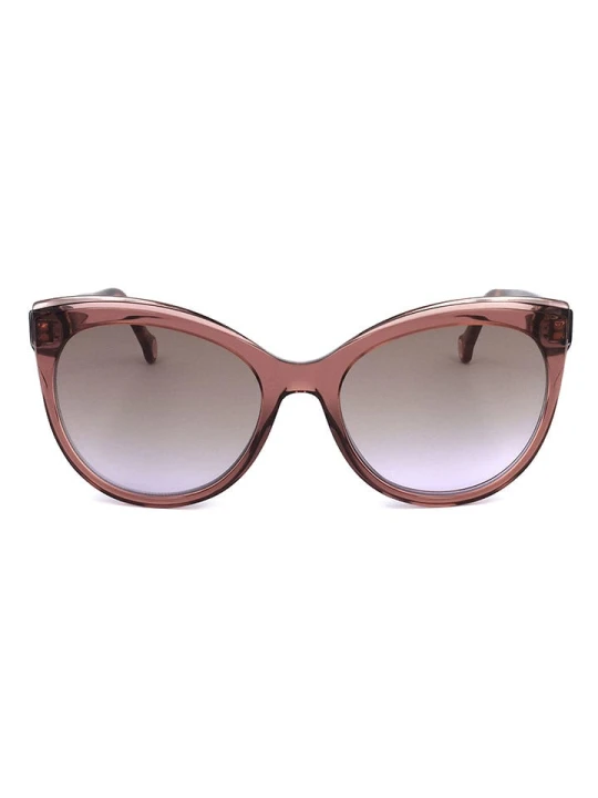 Zdjęcie produktu Carolina Herrera Damskie okulary przeciwsłoneczne w kolorze jasnobrązowym rozmiar: 57