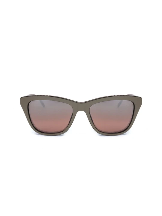 Zdjęcie produktu Carolina Herrera Damskie okulary przeciwsłoneczne w kolorze oliwkowo-szaro-czerwonym rozmiar: 55