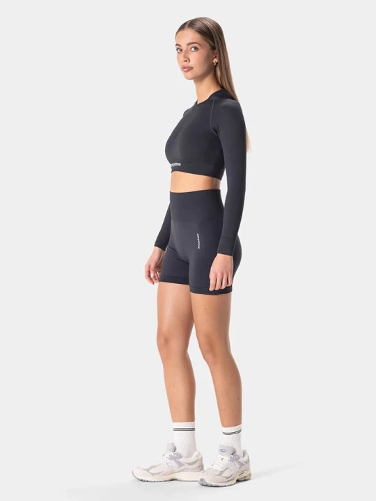 Zdjęcie produktu Carpatree Koszulka sportowa "Allure" w kolorze antracytowym rozmiar: M
