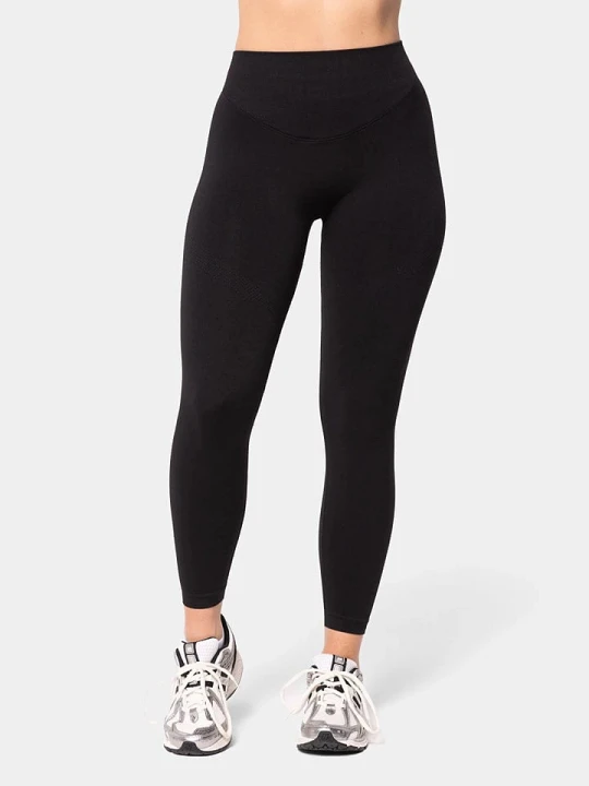 Zdjęcie produktu Carpatree Legginsy sportowe "Accolade" w kolorze czarnym rozmiar: M