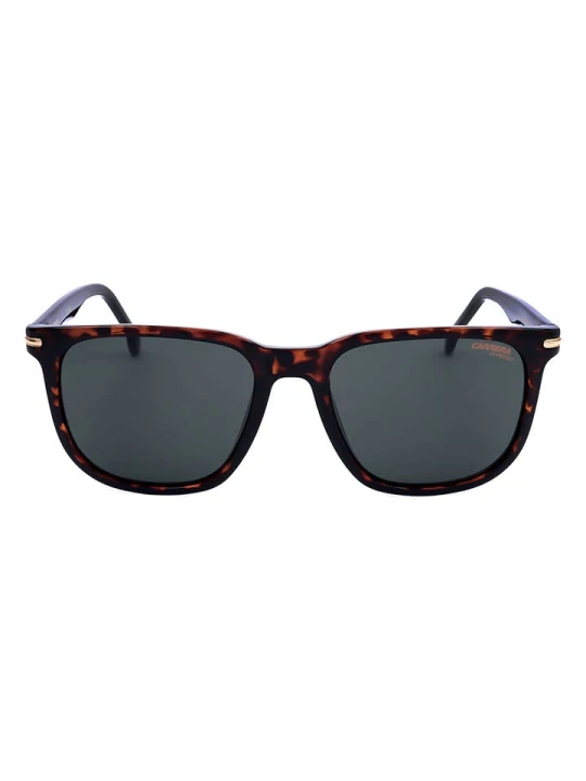 Zdjęcie produktu Carrera Okulary przeciwsłoneczne unisex w kolorze brązowo-granatowym rozmiar: 54