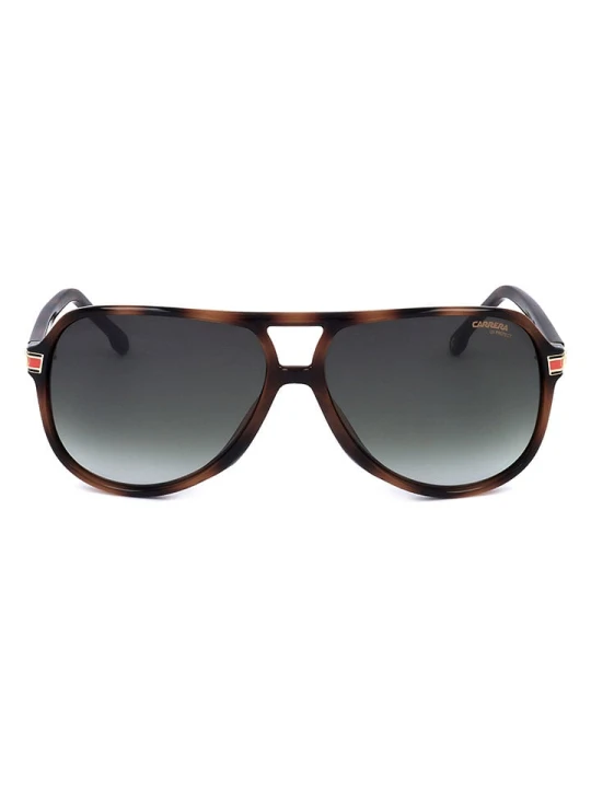 Zdjęcie produktu Carrera Okulary przeciwsłoneczne unisex w kolorze brązowo-granatowym rozmiar: 61