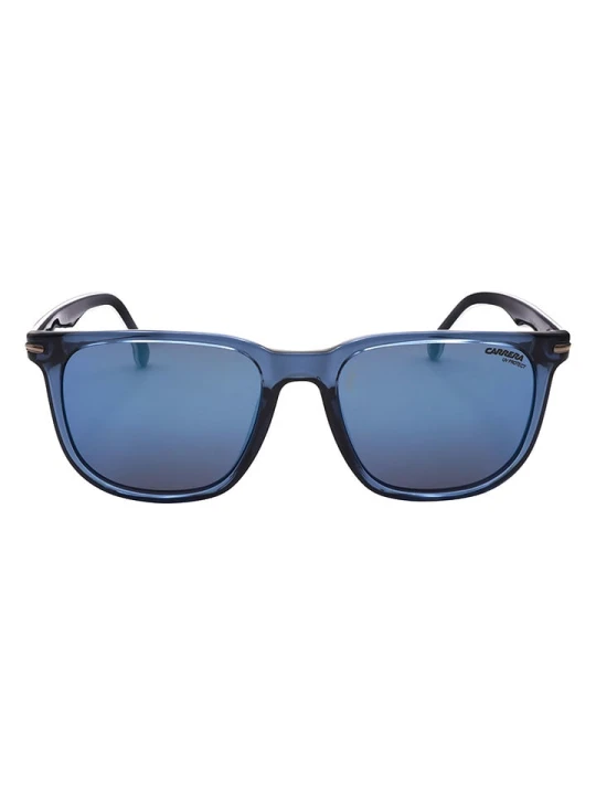 Zdjęcie produktu Carrera Okulary przeciwsłoneczne unisex w kolorze niebieskim rozmiar: 54