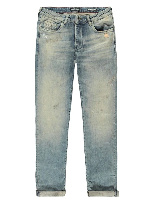 Zdjęcie produktu Cars Jeans Dżinsy "Hurricane" - Tapered fit - w kolorze błękitnym rozmiar: W32/L32