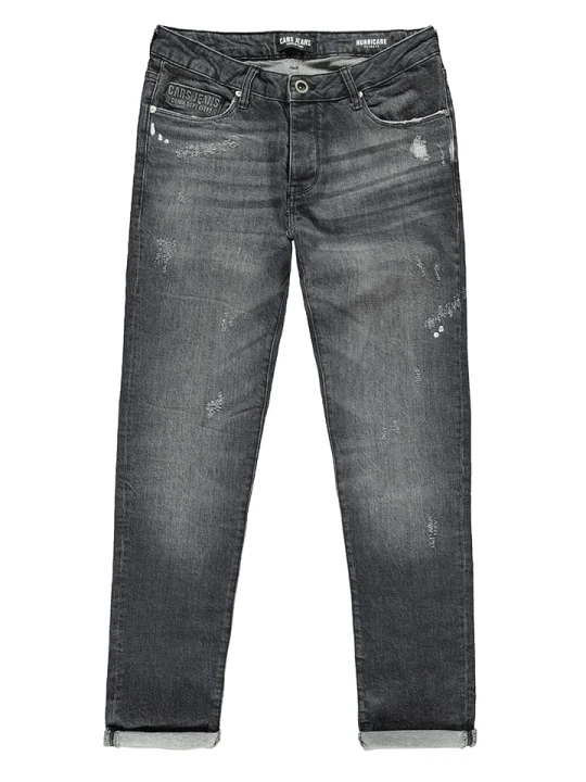 Zdjęcie produktu Cars Jeans Dżinsy "Hurricane" - Tapered fit - w kolorze ciemnoszarym rozmiar: W34/L34