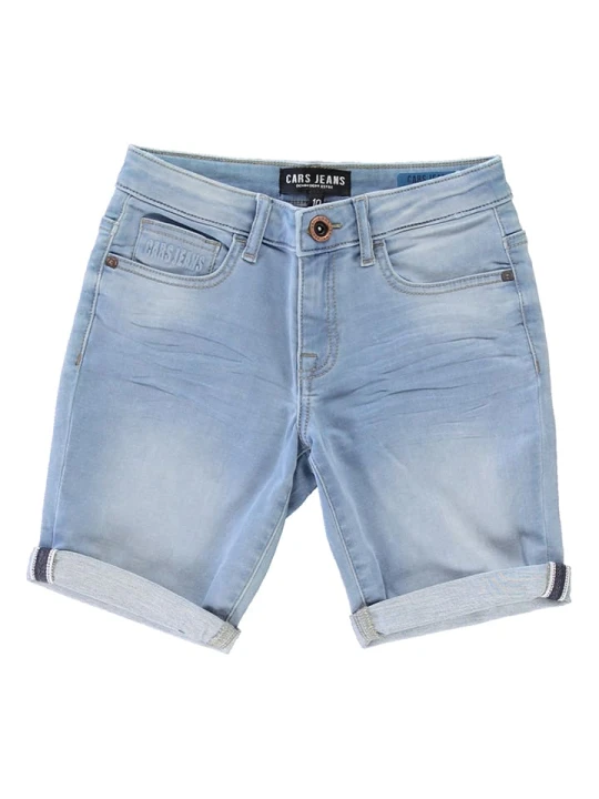 Zdjęcie produktu Cars Jeans Szorty dżinsowe "Seattle" w kolorze błękitnym rozmiar: 152