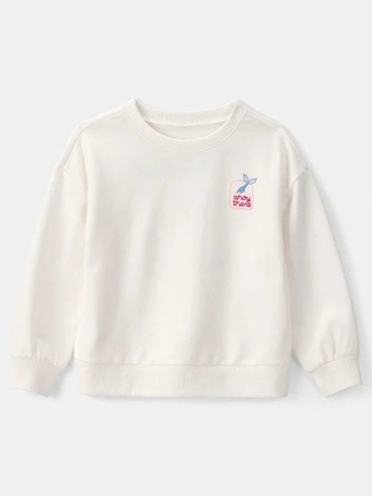 Zdjęcie produktu carter's Bluza w kolorze białym rozmiar: 104