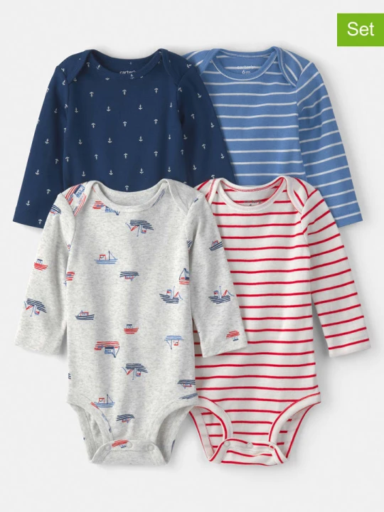Zdjęcie produktu carter's Body (4 szt.) w różnych kolorach rozmiar: 80