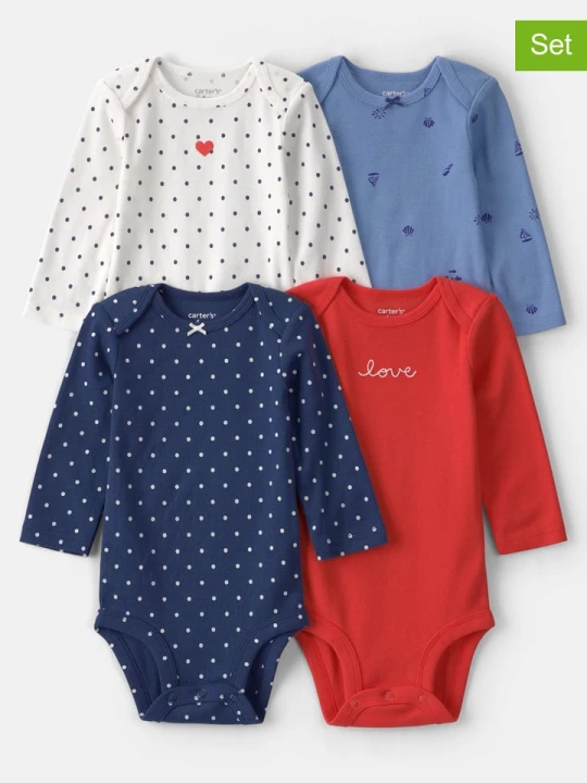 Zdjęcie produktu carter's Body (4 szt.) w różnych kolorach rozmiar: 62