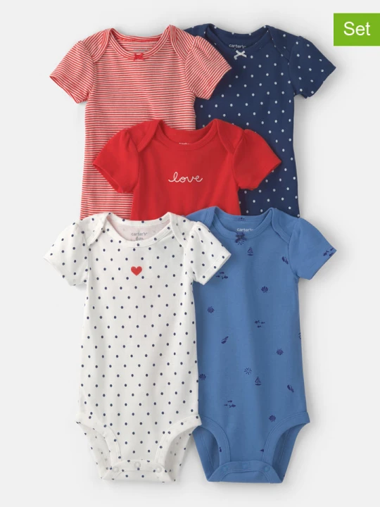 Zdjęcie produktu carter's Body (5 szt.) w różnych kolorach rozmiar: 74