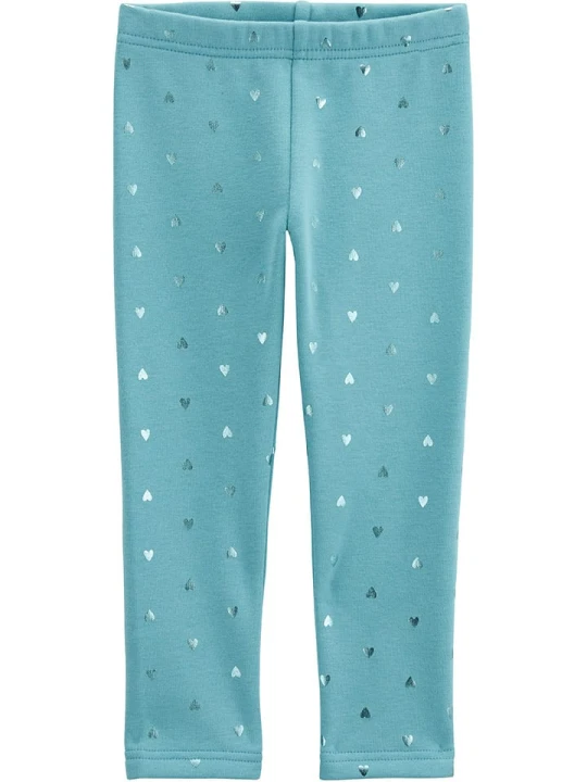 Zdjęcie produktu carter's Legginsy w kolorze błękitnym rozmiar: 68