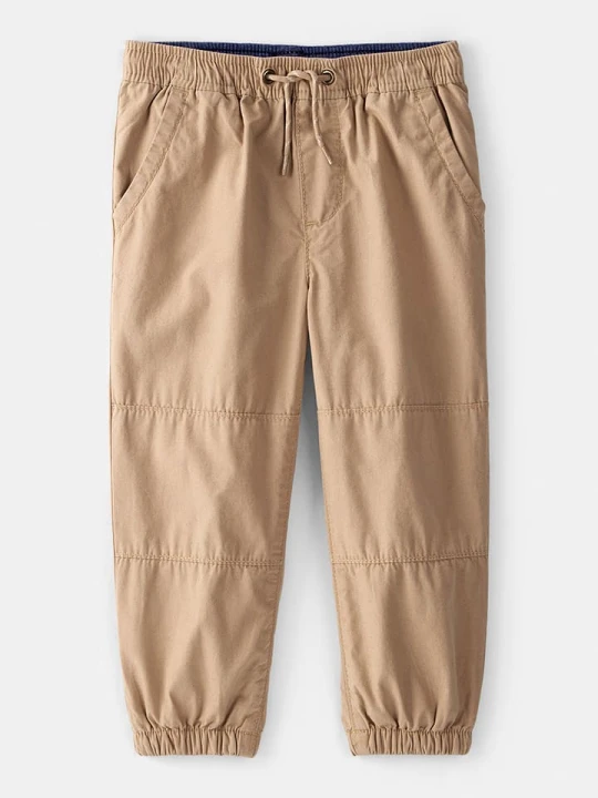 Zdjęcie produktu carter's Spodnie chino w kolorze jasnobrązowym rozmiar: 92