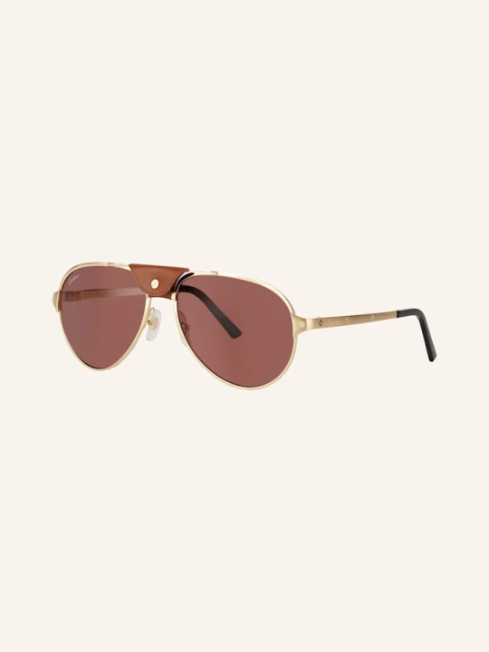 Zdjęcie produktu Cartier Okulary Przeciwsłoneczne ct0034s gold