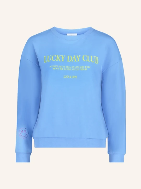 Zdjęcie produktu Cartoon Bluza Z Kamieniami Ozdobnymi blau