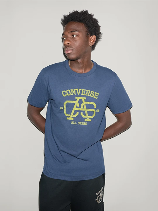 Zdjęcie produktu CAS Varsity T-Shirt Converse Converse Navy