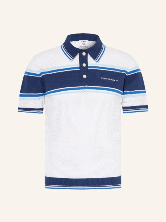 Zdjęcie produktu Casablanca Dzianinowa Koszulka Polo weiss