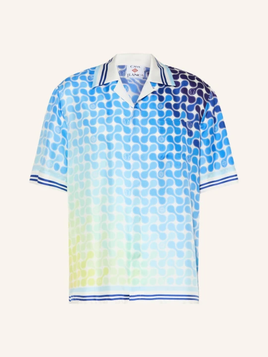 Zdjęcie produktu Casablanca Koszula Wypoczynkowa Comfort Fit Z Jedwabiu blau
