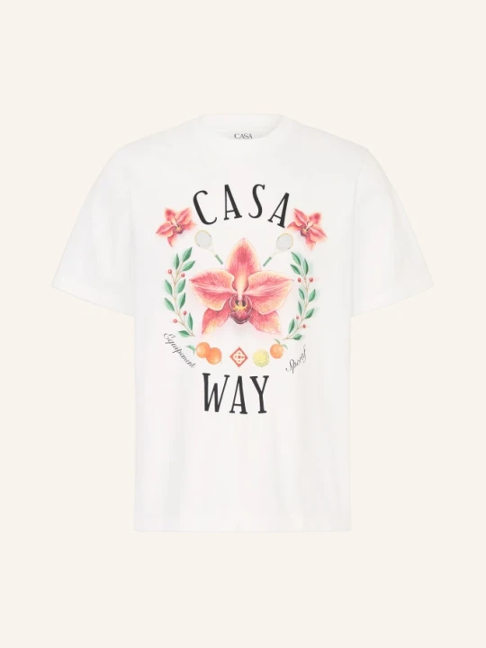 Zdjęcie produktu Casablanca Koszulka Casa Way Orchid weiss