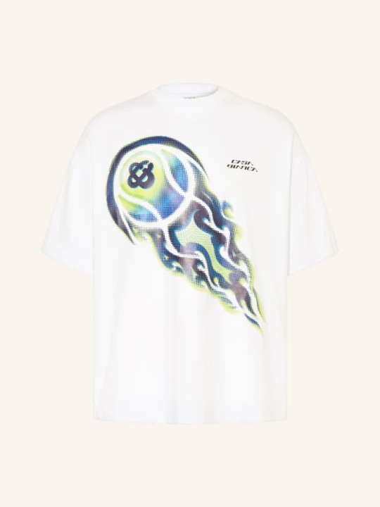 Zdjęcie produktu Casablanca Koszulka Flaming Tennis Ball weiss biały
