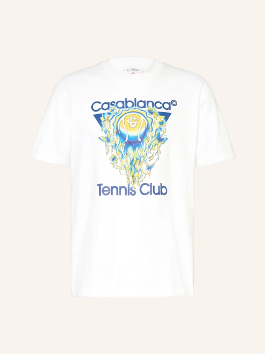 Zdjęcie produktu Casablanca Koszulka Tennis Club Icon weiss biały