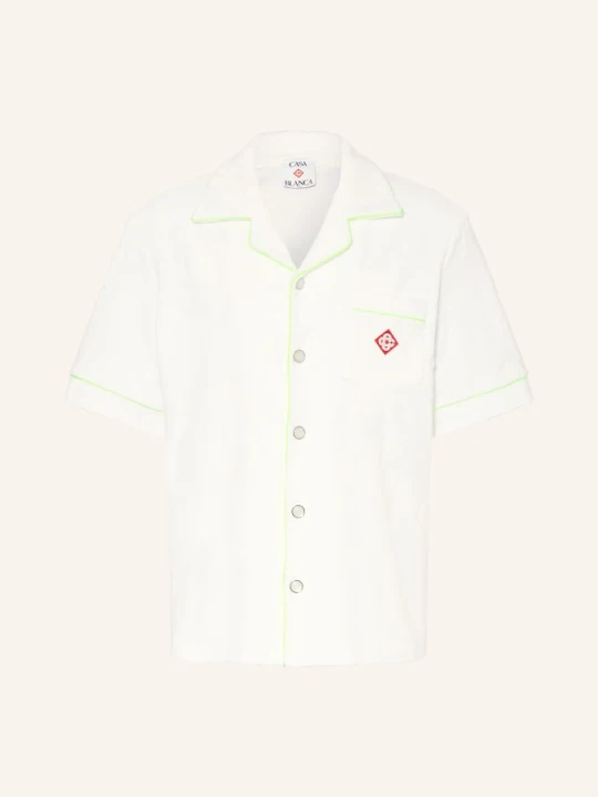 Zdjęcie produktu Casablanca Koszulka Wypoczynkowa Comfort Fit Z Frotte weiss biały