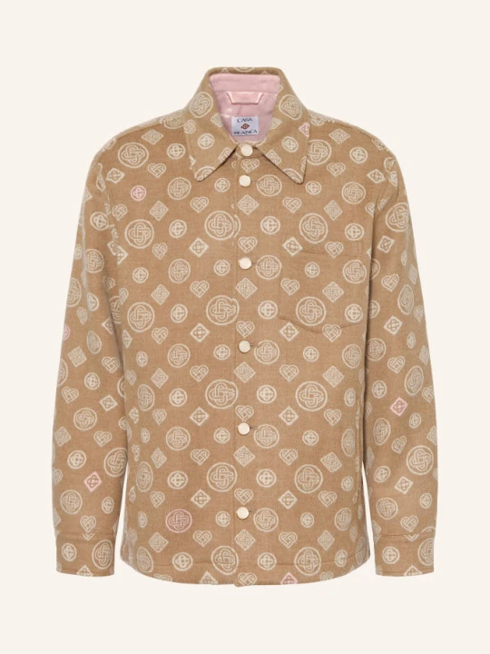 Zdjęcie produktu Casablanca Płaszcz Wierzchni Z Flaneli beige
