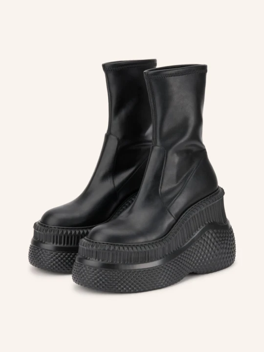 Zdjęcie produktu Casadei Botki Na Platformie schwarz CZARNY