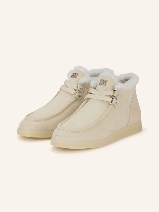 Zdjęcie produktu Casadei Botki Zamszowe Dami beige