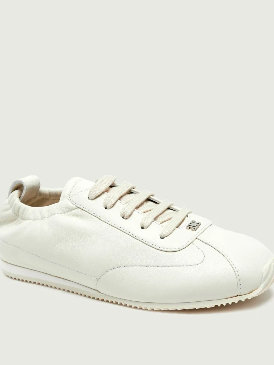 Zdjęcie produktu Casadei Skórzane sneakersy ecru