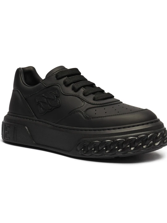 Zdjęcie produktu Casadei Skórzane sneakersy czarny